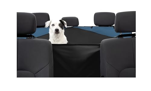 Kurgo Rover Hammock - Dog Seat Mat - Waterproof Cover - Dog Bench Shield - Machine Washable - 63" Wide - Black - color: Black, size: 63" Wide, style: Hammock