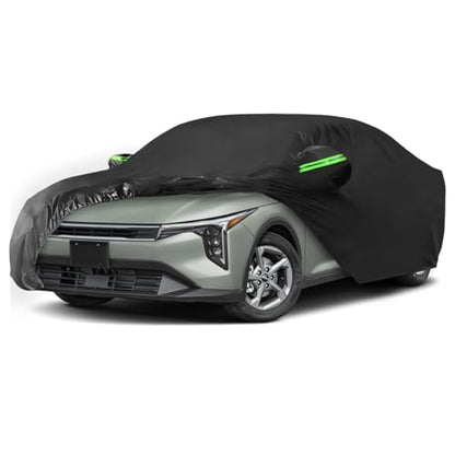 Proadsy Car Cover Custom Fit for 2024 2025 2026 Kia K4, Waterproof All Weather for Automobiles, Full Exterior Cover Rain Snow Sun Protector Indoor Outdoor Car Cover - size: Kia K4