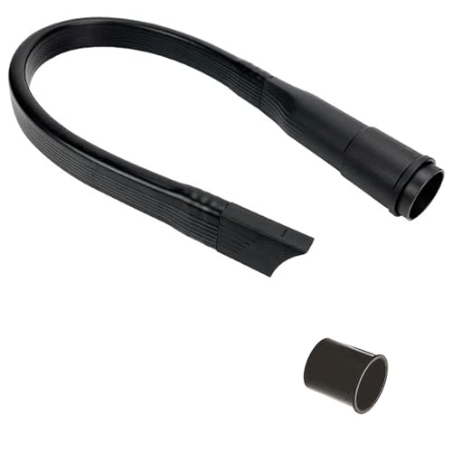 25" Flexible Vacuum Bendable Attachment Tool, Flexible Crevice Connect Nozzle for Vacuum Hoses All 1-1/4" or 1-3/8" (32mm/35mm) Extra-Long for Hard-to-Reach Areas, Car Interiors, Furniture