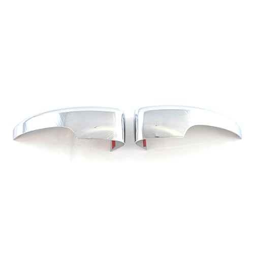 Trim Illusion MC337 Chrome Side Mirror Cover Caps | Overlay Trim | Fits Ford EcoSport 2018–2022 - color: Chrome