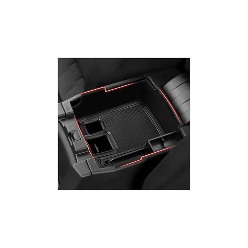 Autorder Center Console Organizer for 2019-2026 Toyota Corolla/ 2022-2026 Corolla Cross Accessories Car Armrest Storage Box Middle Console Tray Container with Non-Slip Silicone Mats - size: 2019-2026 Toyota Corolla 2022+ Corolla Cross