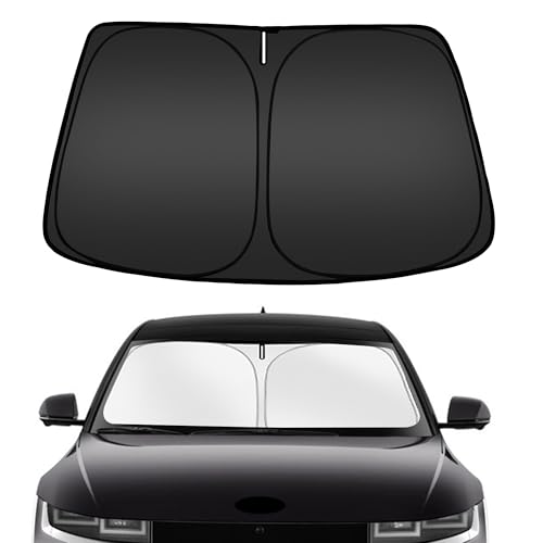 ARISMOTOR Windshield Sun Shade for h-yundai Ioniq 5 2022-2025 2026, Custom Fit Foldable Front Window Sunshade Sun Visor Protector, Block UV Rays Keep Your Car Cooler - size: for Hyundai Ioniq 5 2022-2026