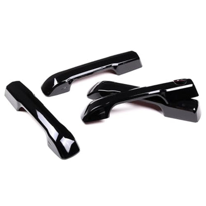 Car AccessoriesExterior Side Door Handles Cover Trime Without Smart Keyhole Compatible with Toyota Tundra/Sequoia 2026 2025 2024 2023 2022 (Black) 4PCS ABS - color: Black
