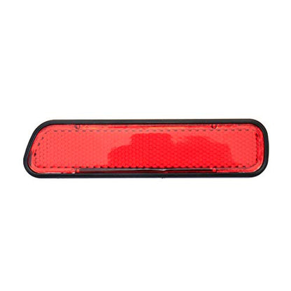 Car Reflective Sticker Stick-On Red Warning Safety Reflector Strips Pack of 2