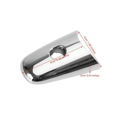 Front Car Exterior Door Handle Cover with Keyhole Outside Door Handle Escutcheon for Nissan Armada 2017-2020 Infiniti QX60