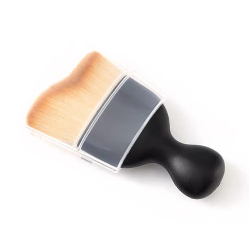 Car Interior Detailing Brush, Soft Bristle Cleaning Brush Car Detailing Brushs for Automotive Dashboard, Air Conditioner Vents,Scratch Free(Black Brown) - color: Black Brown