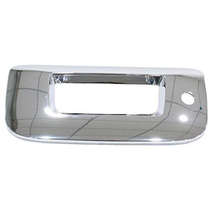 NewYall Pack of 4 Chrome Exterior Outside Outer Door Handle and 2 Upper Half Mirror and Trunk Liftgate Tailgate Handle Cover for Chevrolet Silverado 2007-2014