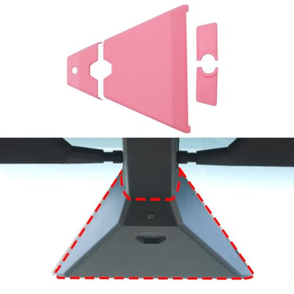 Barong for Tesla Cybertruck Accessoriess Interior Stickers Car Front Roof Camera Cover Trim Frame Decal Pink - color: Front Roof Camera Cover