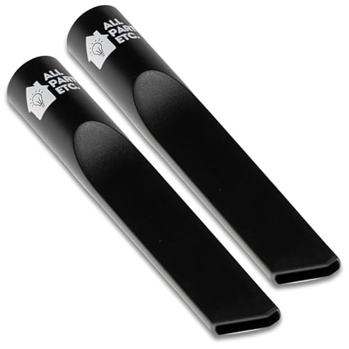 2-Pack Crevice Tool for Vacuum Cleaner, 1.25” Wet/Dry Vacuum Attachment, 8” Length, Compatible with Shop Vac, Bissell, Nutone, Eureka, Beam & Central Vacuums - color: Crevice Tool 9"