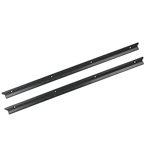 GRAND ORANGE Door Sill Scuff Plate Protector Pair Compatible with Ford Ranger Extended Cab & Regular Cab 1992-2011 Left and Right Black F57Z1013208A - size: Fit Ford Ranger Extended & Regular Cab 1992-2011