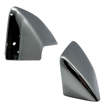 A-Premium 2 PCS Driver and Passenger Side Rearview Mirror Covers Caps - Compatible with Ford Expedition 2015-2017 & Lincoln Navigator 2007-2017 - Chrome - color: Chrome