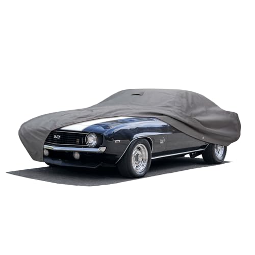 USCarCover Supreme Car Cover for Chevrolet Chevy Camaro 1967 1968 1969 Hardtop/Convertible 2-Door Breathable Full Coverage Semi Custom Fit Car Cover,Outdoor All Weather Protection