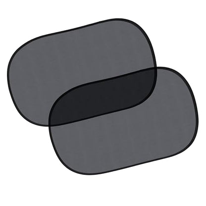 EcoNour Car Side Window Shades for Baby |2 Pack Side Window Sunshade for Kids | 18S Premium Static Cling |Automotive Sun Protection Baby from UV and Sun Glare |Car Accessories Large (21"x14") - size: Large - 2 Pack