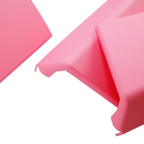Barong for Tesla Cybertruck Accessoriess Interior Stickers Car Central Control Dashboard Panel Cover Trim Frame Decal Pink - color: Central Control Dashboard Panel Cover 3pcs