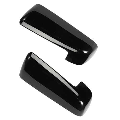 Mirror Cover Caps Compatible with GMC 2019-2025 Chevy Silverado 1500 and GMC Sierra 1500 Accessories (Black) - color: Black