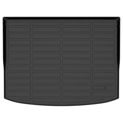 All Weather Cargo Mat Fit for Kia NIRO EV(Not PHEV) 2026-2023 TPE Rubber Cargo Liner Set NIRO EV Accessories All Season Guard Odorless Anti-Slip Trunk Tray Black - size: niro ev|2023-2026|cargo mat