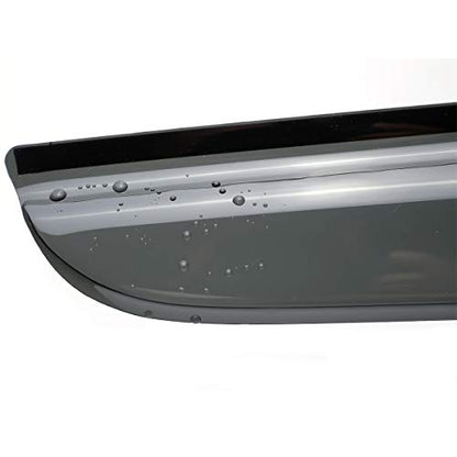 4pcs Original Shatterproof Outside Mount Style Side Window Visor Deflector Rain Guard Vent Window Visors for 97-03 F-150 97-99 F-250 Light Duty Super/Extended Cab with 2 Half Rear 94808 - size: for F-150 97-03 Super/Extended