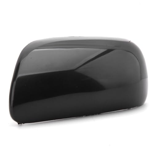 Left Primed Black Front Door Wing Side Rearview Mirror Cover Cap Casing Housing For Toyota Yaris 2006 2007 2008 2009 2010 2011 Driver Side - size: Left Driver Side