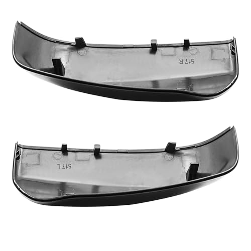 Gloss Black Side Mirror Cover Cap Fits For 2017 2018 2019 2020 2021 2022 2023 Subaru Impreza Replace 91054FL00A，91054FL01A - color: Gloss Black