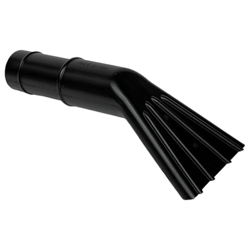 Vacuum Claw Nozzle 2" x 12" for Wet/Dry Use, Fits Car Washes, Gas Station Vacuums, and Utility Shop Vacs for Auto Care and Home (Black) - color: Black Nozzle