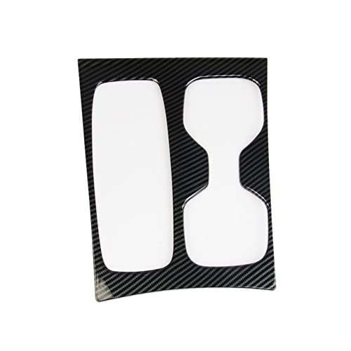 Carbon Fiber Center Console Gear Shift Cupholder Panel Cover Trim for Hyundai Tucson/Santa Cruz 2022-2026