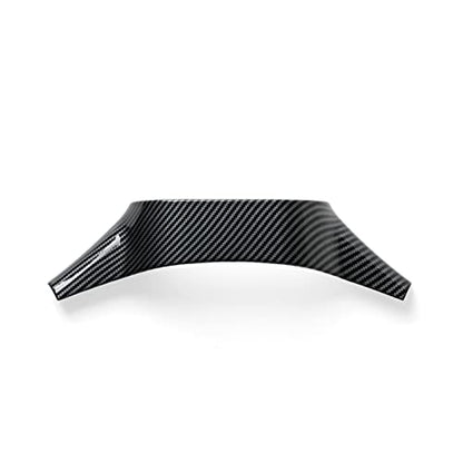for Honda Civic 2022 2023 2024 11th Gen Accessories ABS Carbon Fiber Decals Interior Stickers - color: Steering Wheel Back Cover