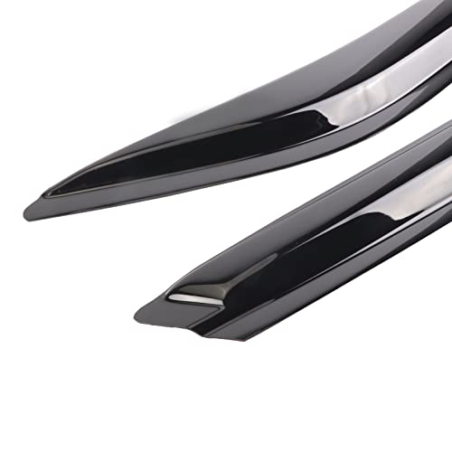 Window Visor Tape-on Side Compatible with 2012-2017 Toyota Camry Window Visor Deflector Rain Guard Window Visors for Cars, Vent Deflector 4 pcs 94822 - size: 2012-2017 Toyota Camry