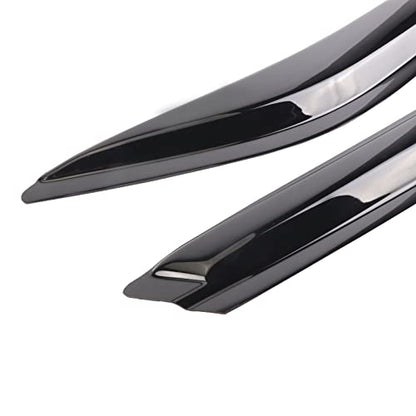 Window Visor Tape-on Side Compatible with 2012-2017 Toyota Camry Window Visor Deflector Rain Guard Window Visors for Cars, Vent Deflector 4 pcs 94822 - size: 2012-2017 Toyota Camry