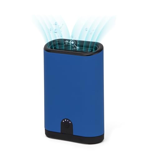 Portable Ozone Generator Air Purifier – 5000mAh Rechargeable Battery Operated Odor Eliminator for Home Car Bathroom Kitchen Pets Shoes Smoke & Dust