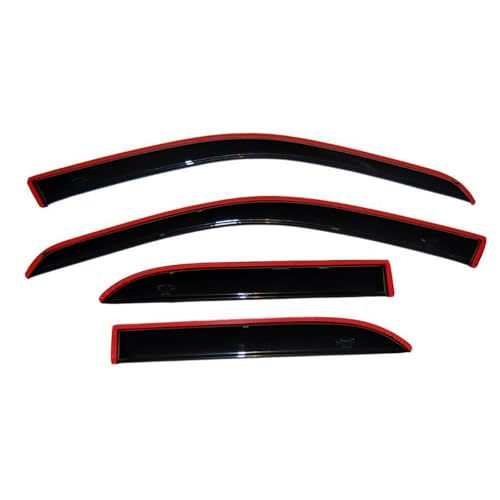 Auto Ventshade [AVS] In-Channel Rain Guards For 83-94 Chevrolet/GMC S10/Blazer/S15 Jimmy, 82-90 S10/S15 Pickup; 91-93 Sonoma, 85-05 Astro/Safari | Window Vent Visors, 2 pcs. - Smoke | 192006