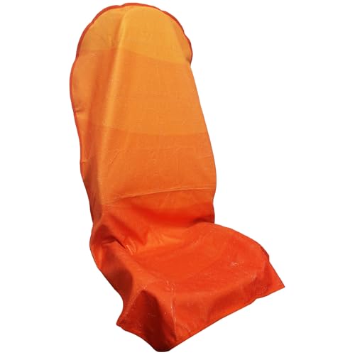 Waterproof Car Seat Cover for Front Seats, Protector for Cars SUVs Trucks, Sweat Towel Seat Covers Bucket for Gym,Workout,Beach,Hiking,Running Swimming(Orange, 1PC) - color: Orange, size: 1PC Front Seat Towel