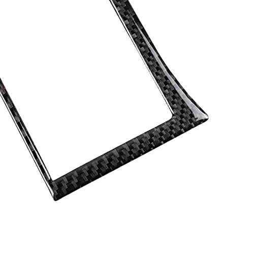 NVCNX Car Dashboard Sides Air Vent Outlet Frame Cover Decal Compatible with Lexus IS250 2014 2015 / IS200t 2016 2017 / IS300 2016-2020 / IS350 2014-2020 Carbon Fiber Interior Trim Accessories Black - color: Air Vent - B