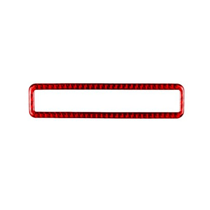 Durable Carbon Fiber Compatible with Toyota Camry 2018-2024 Accessories Car Main Driver Side Multifunction Button Frame Cover Interior Trim Sticker Decal Red - color: Multifunction Button Frame