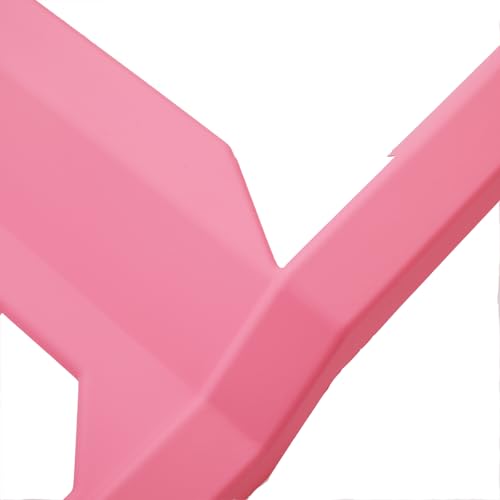 Barong for Tesla Cybertruck Accessoriess Interior Stickers Car Gear Shift Panel Water Cup Cover Trim Frame Decal Pink - color: Gear Shift Panel Water Cup Cover