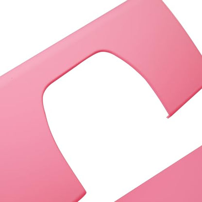 Barong for Tesla Cybertruck Accessoriess Interior Stickers Car Central Control Dashboard Panel Cover Trim Frame Decal Pink - color: Central Control Dashboard Panel Cover 3pcs