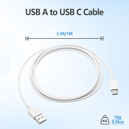 Car Carplay USB A to USB C Cable for iPhone 17 16 15 Pro Max, iPhone Air, 17 16 15 Pro, 17 16 15 Plus,iPhone 16e, USB to USB C Fast Charger Carplay USBC Cable Car Charging USB C Cord 3FT 1Pcs (White) - size: 60W 3FT 1Pack