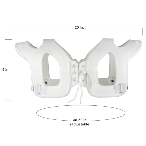 Cannon Sports Shoulder Injury Pad - Under Shoulder Pad Protection for Football Hockey Lacrosse - Injury Prevention & Support - Spider Football Pads - Youth Large & Adult Size Shoulder Pads