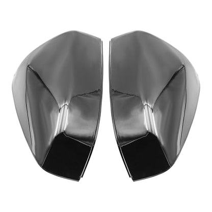 Gloss Black Side Mirror Cover Cap Fits For 2017 2018 2019 2020 2021 2022 2023 Subaru Impreza Replace 91054FL00A，91054FL01A - color: Gloss Black