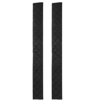 HARFINGTON 2pcs Shoulder Strap Cushions 19.7 Inch Car Seat Belt Pads Cover Auto Seatbelt Strap Shoulder Pad Automotive Seat Belt Cushion Pad for Auto SUV Truck, Black - color: Black, size: 19.7 Inch