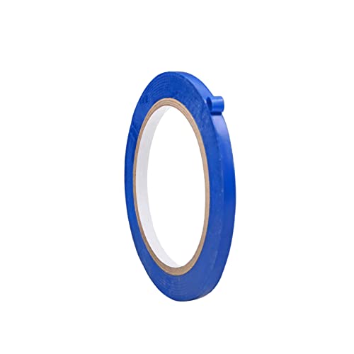 WOD VTC365 Dark Blue Vinyl Pinstriping Tape, 1/4 inch x 36 yds. for School Gym Marking Floor, Crafting, & Stripping Arcade1Up, Vehicles and More - color: Dark Blue, size: 1/4 inch (6mm)