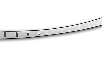 Car Stainless Steel Rear Bumper Protector, for Mazda CX9 CX-9 2016-2023 Accessories, Auto Parts Tailgate Back Trunk Door Sill Cover Scuff Plate Strip Guard Protection