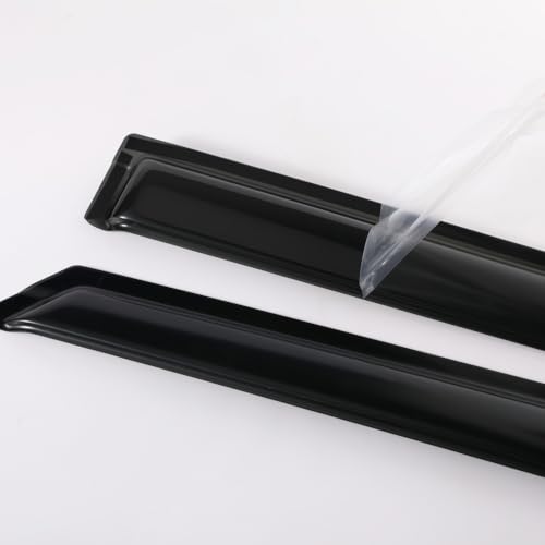 Rainproof Side Window Wind Deflectors for Benz C-Class W202 1994-2000 | Tape-on Sun Rain Guards, Stylish Car Window Visors & Vent Deflectors Installation Tape Included MB05 - size: C-CLASS W202 1994-2000