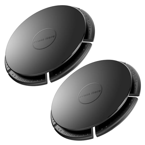 eSamcore Sticky Pad for Car Dashboard, for Suction Cup Phone Mount, 3M Adhesive Pad [Diameter: 3.1”] Dash Mount Disk for iPhone/iPad/Tablet/GPS Holder [2-Pack] - style: 2-Pack