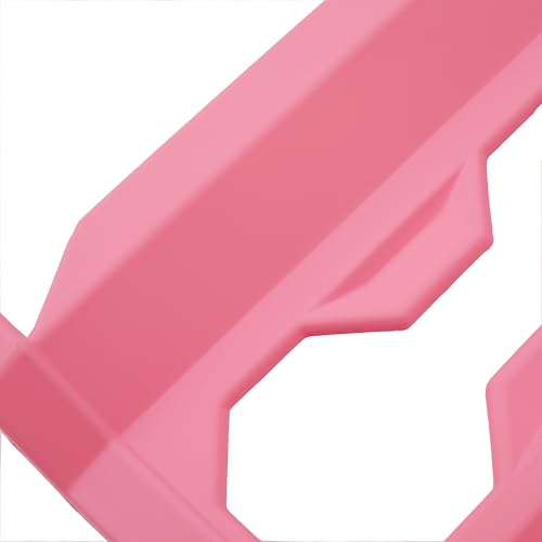 Barong for Tesla Cybertruck Accessoriess Interior Stickers Car Gear Shift Panel Water Cup Cover Trim Frame Decal Pink - color: Gear Shift Panel Water Cup Cover