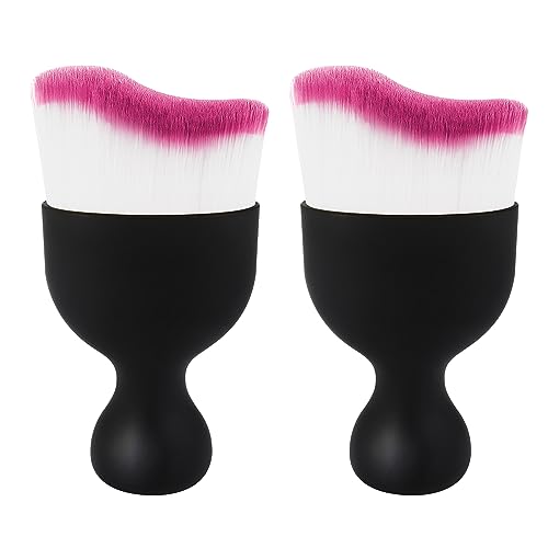 Car Interior Cleaning Brush Car Duster Interior with Ultra Soft Bristles Auto Detailing Brushes Dusting Car Accessories for Dashboard, AC Vents, Leather, Scratch-Free (2Pack_Red) - size: 2Pack_Red