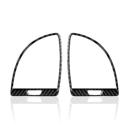 Car Air Vent Outlet Cover Decals for 2011 2012 2013 2014 Chrysler 300 / 300C / 300S / Limited/Base Accessories Carbon Fiber Interior Stickers - color: Air Vent Outlet，2011-2014