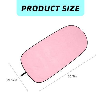Waterproof Towel Car Seat Cover, Sweatproof Non Slip Towel Carseat Cover, Machine Washable Vehicle Bucket Frontseat Protector Accessories, Universal for SUV, Sedan, Truck (Pink) - color: Pink