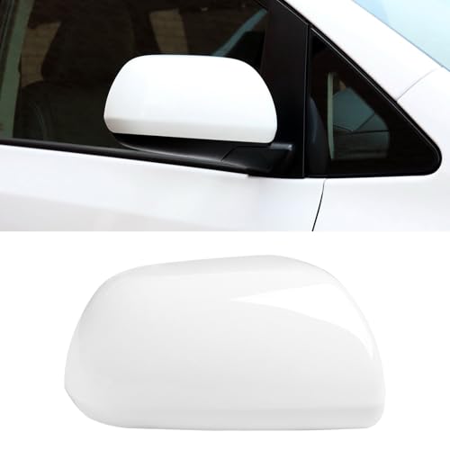 Moonlinks Compatible with Toyota Sienna 2012 2013 2014 2015 2016 2017 2018 2019 2020 Right Passenger Side Mirror Cover Replacement, White Right Side Clip-on Mirror Cap Replaces for 87915-08021-A0 - color: Right White