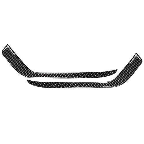 NVCNX Real Premium Carbon Fiber Compatible with Cadillac XT5 2017-2025 2018 2019 2020 2021 2022 2023 2024 Car Fog Light Eyebrow Fog Lamp Eyelid Cover Sticker Decal Exterior Trim Accessories Black - color: For 2017-2024 Xt5 Fog Light Trim