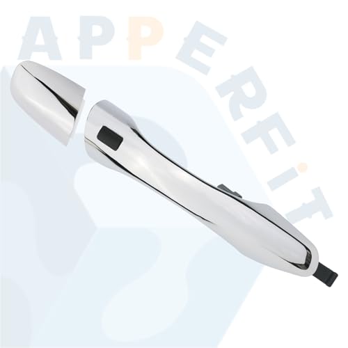 APPERFiT Exterior Door Handle Smart Key w/Cover for Front Door Right Passenger Side Chrome Compatible with Kia Sorento 2016 2017 2018 2019 2020 Door Keyless Entry Replaces 82661-C5710 82662-C5030 - size: FR Smart Key